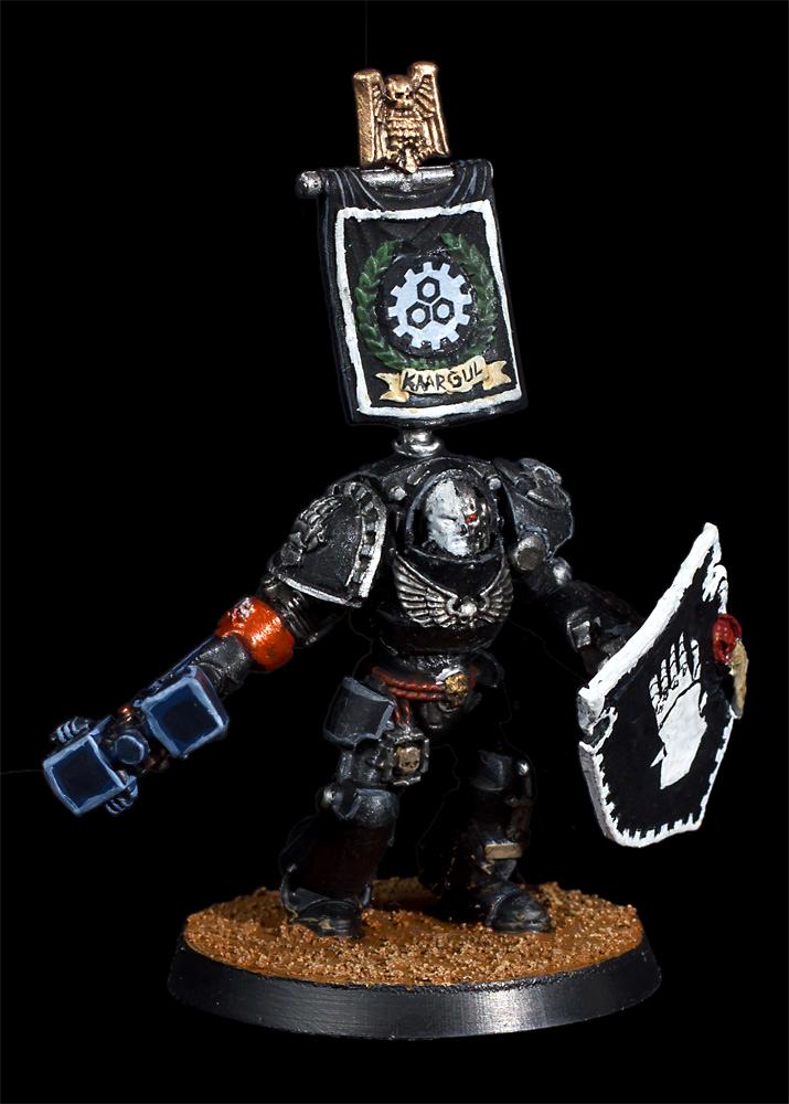 Clan Commander, Iron Hands, Scratch Build Iron Hands Clan Commander